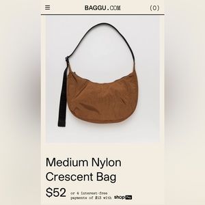 Baggu Crescent Shoulder Bag